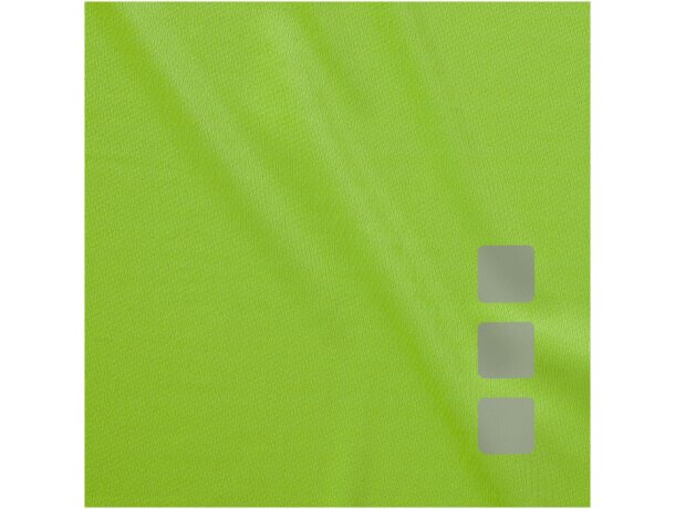 Camiseta de manga corta unisex niagara de Elevate 135 gr Verde manzana detalle 27