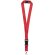 Lanyard con hebilla Rojo detalle 1