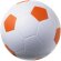 Antiestrés balón de fútbol Naranja/blanco