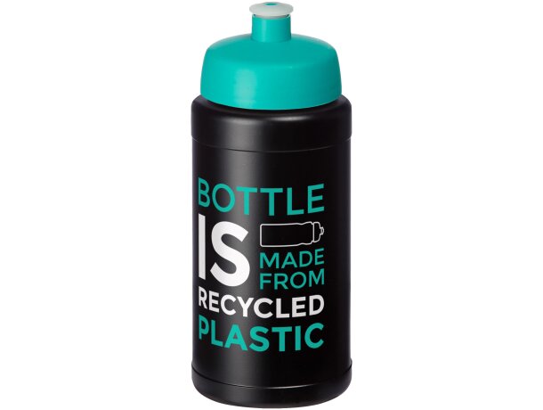 Bidón deportivo reciclado de 500 ml Baseline Azul aqua detalle 8