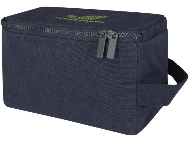 Neceser organizador Aware Pack de algodón reciclado Azul marino detalle 10