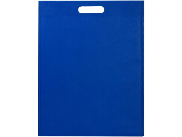 Bolsa tote EcoSeal de poliéster reciclado con certificado GRS Azul real detalle 14