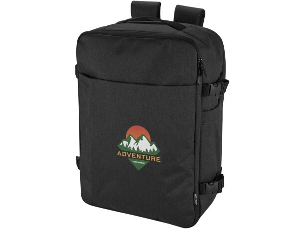 Mochila viaje portátil 17 pulgadas Libra material reciclado GRS detalle 15