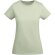 Camiseta mujer algodón orgánico Breda de Roly Verde niebla