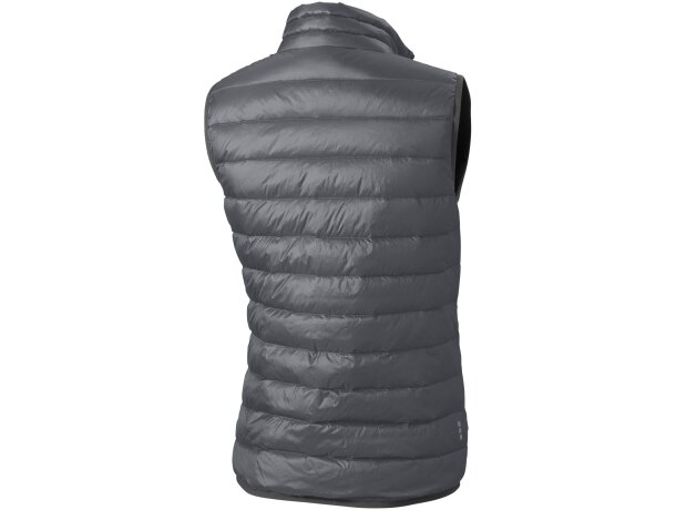 Chaleco plumón natural mujer Fairview ligero certificado RDS Gris acero detalle 20