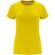 Camiseta manga corta mujer Capri Roly 100% algodón 170 g/m² Amarillo