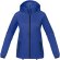 Chaqueta ligera impermeable mujer Dinlas con capucha enrollable Azul detalle 11