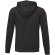 Sudadera con capucha Charon para hombre con interior afelpado Negro intenso detalle 45