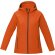 Chaqueta softshell acolchada Notus para mujer con capucha Naranja detalle 7