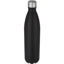 Botella acero corporativa vacío LFGB 1L negro intenso