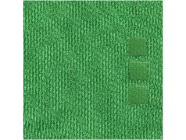 Camiseta de manga corta "nanaimo" Verde helecho detalle 85