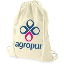 Mochila con cuerdas de algodón de alta calidad con logo Mochila con cuerdas de algodón de alta calidad con logo