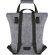 Bolsa bicicleta enrollable Felta fieltro reciclado GRS Gris medio detalle 3