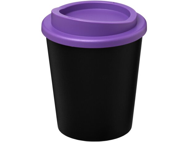 Vaso espresso 250ml térmico doble pared tapa giratoria ColourLab Verde/blanco detalle 24