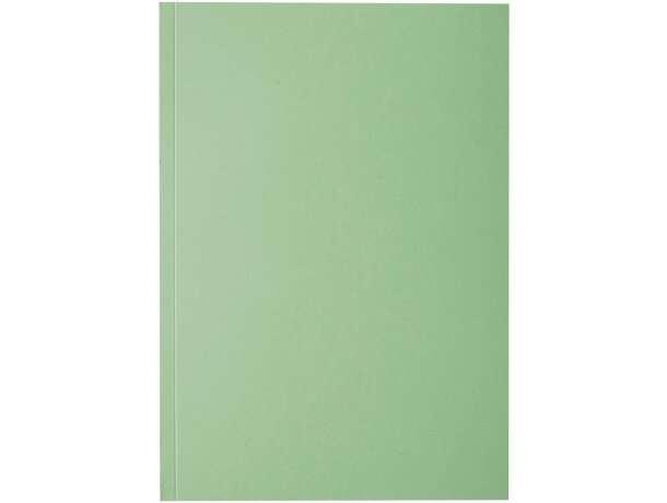 Libreta A5 Novella Austen papel reciclado certificado FSC Verde detalle 12