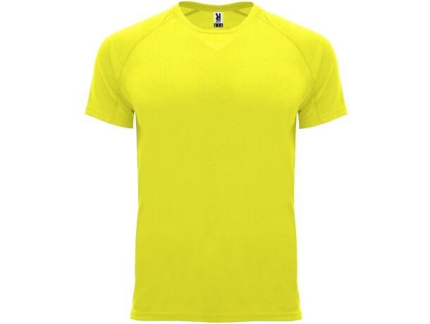 Camiseta deportiva infantil Bahrain Roly Blanco detalle 62