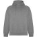 Sudadera unisex algodón orgánico Vinson Roly con capucha Gris jaspeado