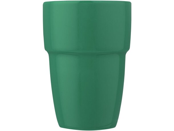 Set de regalo de 4 vasos apilables de 280 ml Staki Verde detalle 22