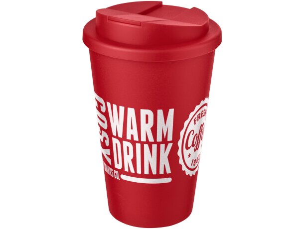 Americano® vaso 350 ml con tapa antigoteo Rojo detalle 17