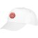 Gorra infantil de 5 paneles Feniks Kids Blanco detalle 2