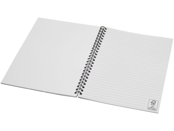 Cuaderno espiral A5 Desk-Mate papel reciclado 50 hojas detalle 15