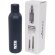 Botella termo con logo con tapa de rosca en acero inoxidable Thor Azul detalle 30