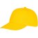 Gorra dividida en 6 paneles. Ideal para merchandising Amarillo