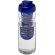 H2O Active® Base Bidón deportivo e infusor con Tapa Flip de 650 ml Transparente/azul