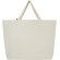 Bolsa tote reciclada Cannes 10L algodón y poliéster 200 g/m² Natural detalle 4
