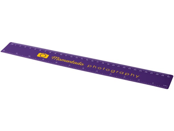 Regla flexible de 30 cm Rothko en polipropileno traslúcido Morado detalle 16