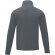 Chaqueta polar para hombre Zelus con cremallera reversible Gris tormenta detalle 33