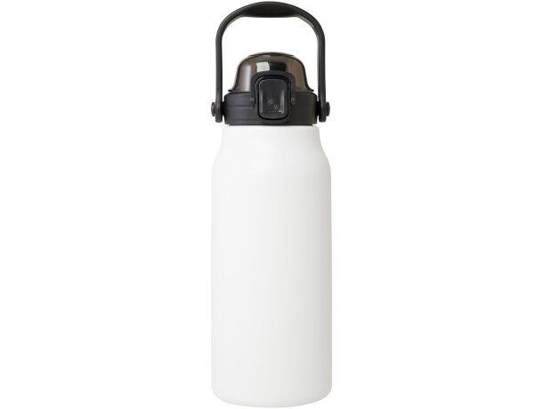Bidón isotérmico Giganto 1600 ml acero inoxidable reciclado Blanco detalle 3