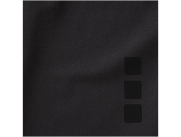 Camiseta de manga larga "ponoka" Negro intenso detalle 17