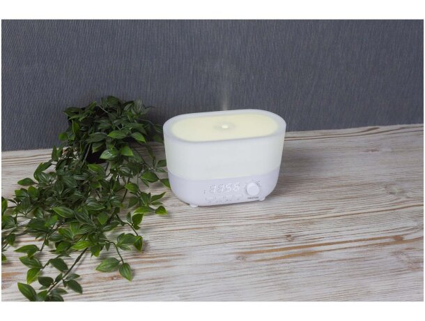 Humidificador aromático 4 en 1 Prixton Connected con Bluetooth Blanco detalle 6