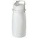 H2O Active® Pulse Bidón deportivo con tapa con boquilla de 600 ml Blanco
