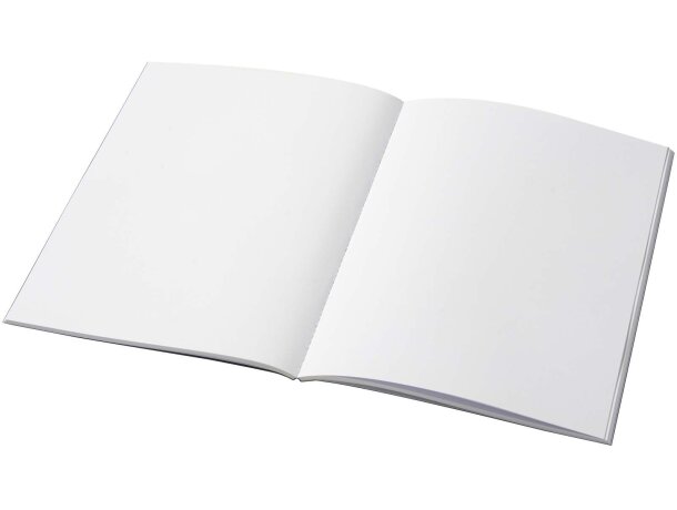 Libreta A5 tapa blanda Novella Austen papel certificado FSC Negro intenso detalle 8