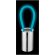 Linterna de 6 LED con correa reflectante Vela Process blue detalle 9