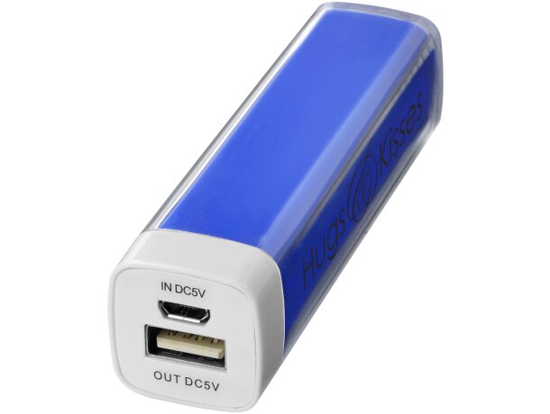 Power bank de plástico modelo flash personalizado