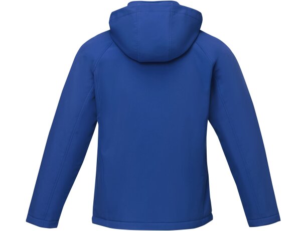 Chaqueta softshell acolchada para hombre Notus con capucha Azul detalle 13