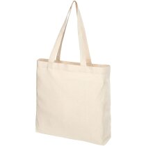 Bolsa Tote de algodón reciclado de 210 g/m² con refuerzos Pheebs personalizada