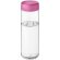 H2O Active® Vibe Bidón deportivo con tapa de rosca de 850 ml Transparente/rosa