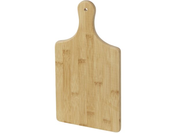 Tabla de cortar de bambú Quimet con personalización láser Natural detalle 6
