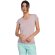 Camiseta cuello pico mujer Roly Victoria algodón 155 g/m² Morado detalle 35