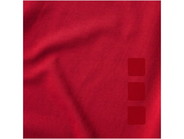 Camiseta de mujer Kawartha de alta calidad 200 gr Rojo detalle 8