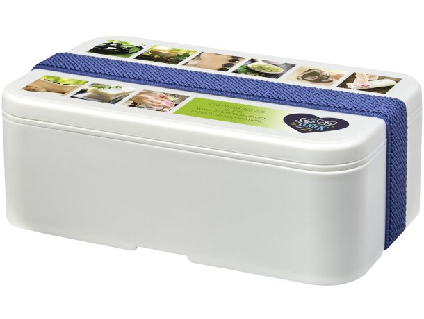 Fiambrera sostenible 700ml MIYO Renew de bioplástico Blanco marfil detalle 50