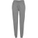 Pantalón deportivo Adelpho Roly con bolsillos y cintura ajustable Gris jaspeado
