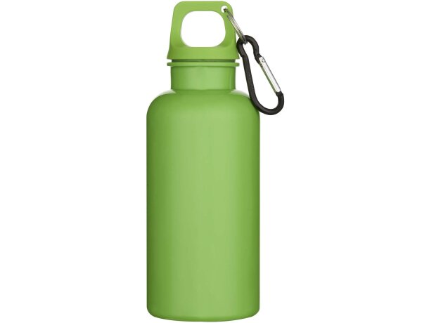 Botella Oregon 400ml de plástico PET reciclado certificado Verde manzana detalle 8