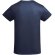 Camiseta manga corta infantil algodón orgánico Breda Roly Azul marino detalle 32
