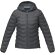 Chaqueta aislante reciclada GRS Petalite para mujer Gris tormenta detalle 10