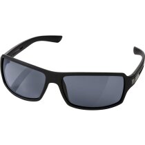 Gafas de sol con detalles de metal personalizada negro intenso Gafas de sol con detalles de metal personalizada negro intenso